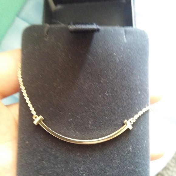 Tiffany smile necklace pendant 18k gold - Picture 2 of 4